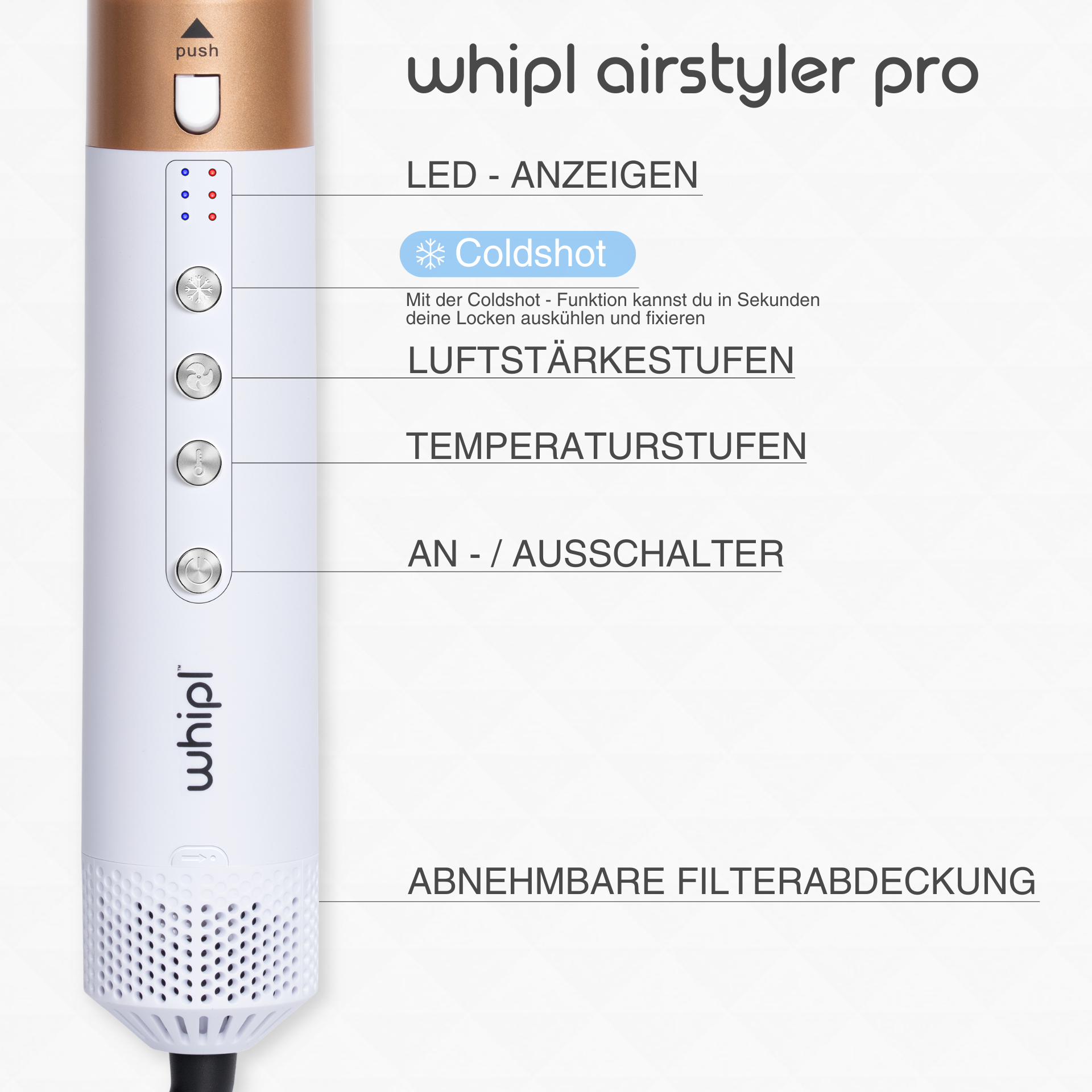 Whipl™ AirStyler + gratis e-bok