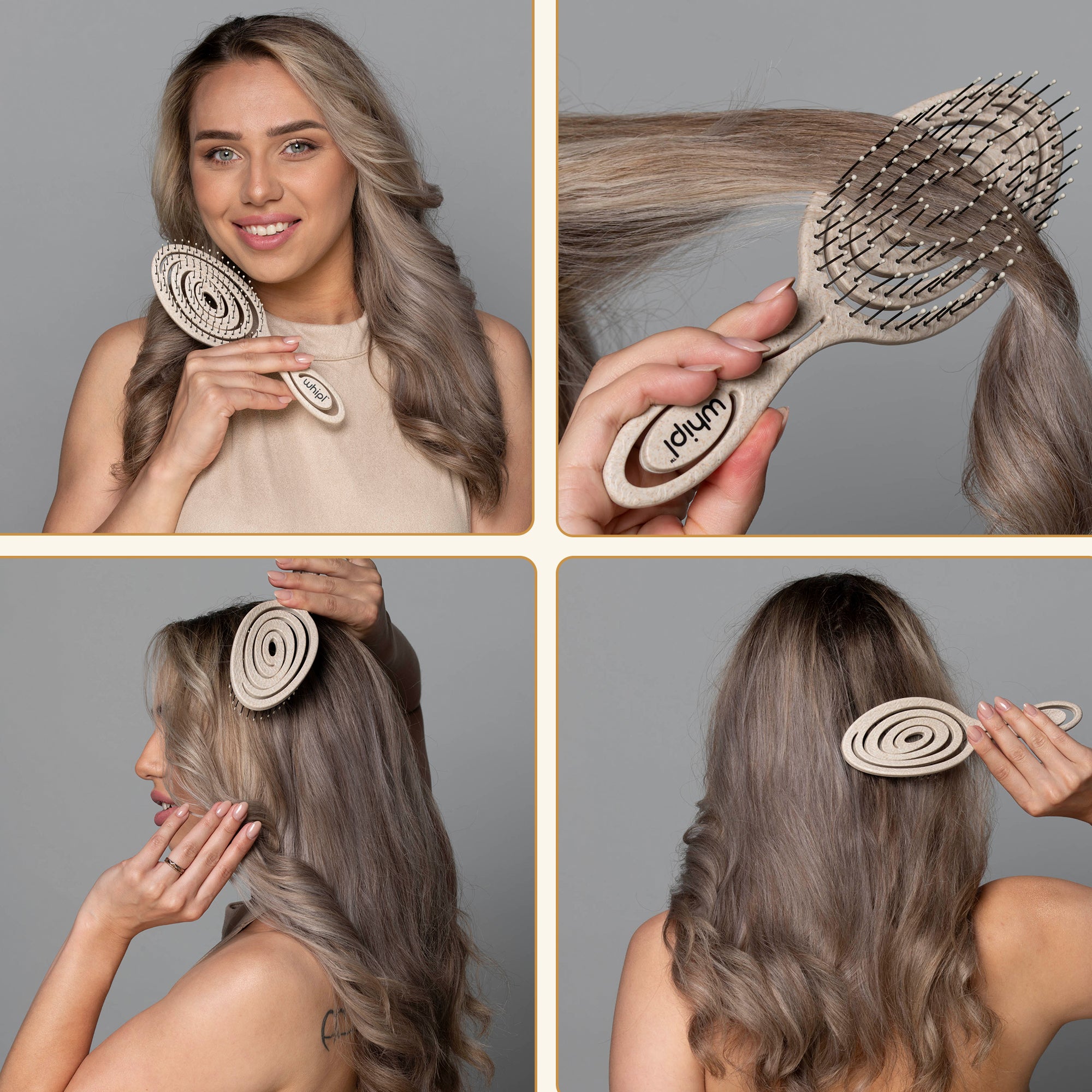 Whipl™ Snigel Organisk spiralfjäderborste