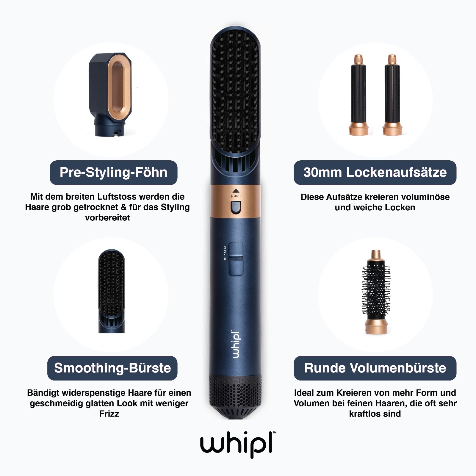 Whipl™ AirStyler + gratis e-bok